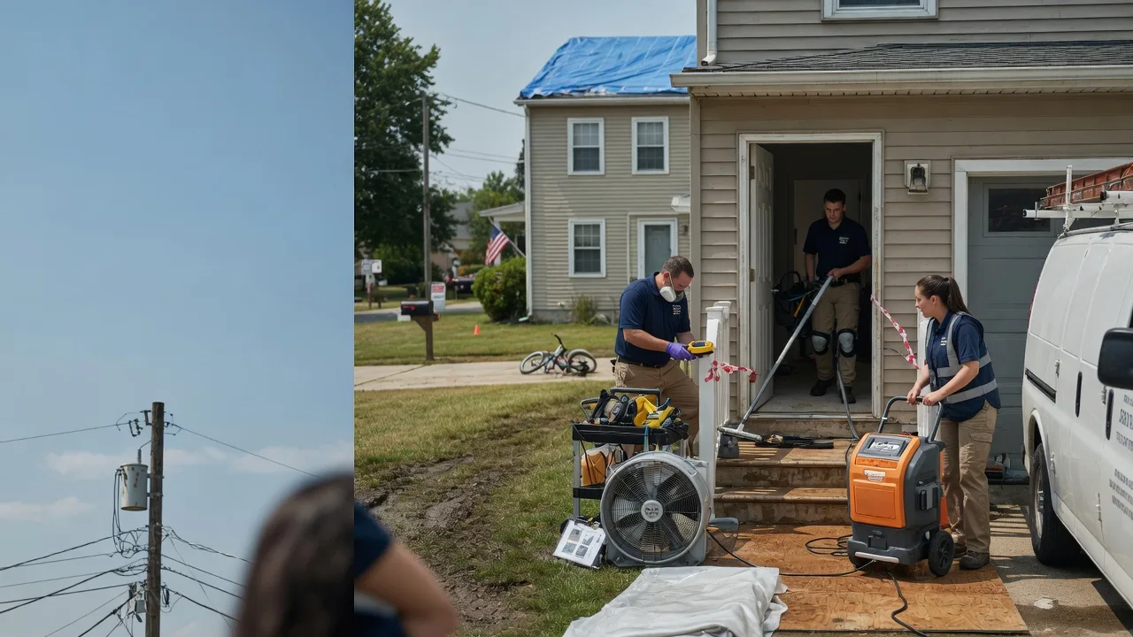 Water Damage Repair in Fairfax, IA near me
